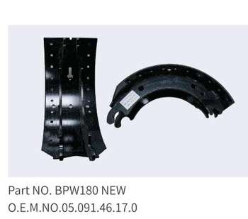BPW180 NEW Brake Shoe