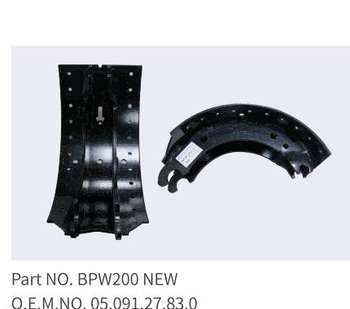 BPW200 NEW Brake Shoe
