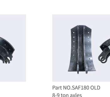 SAF180 OLD Brake Shoe